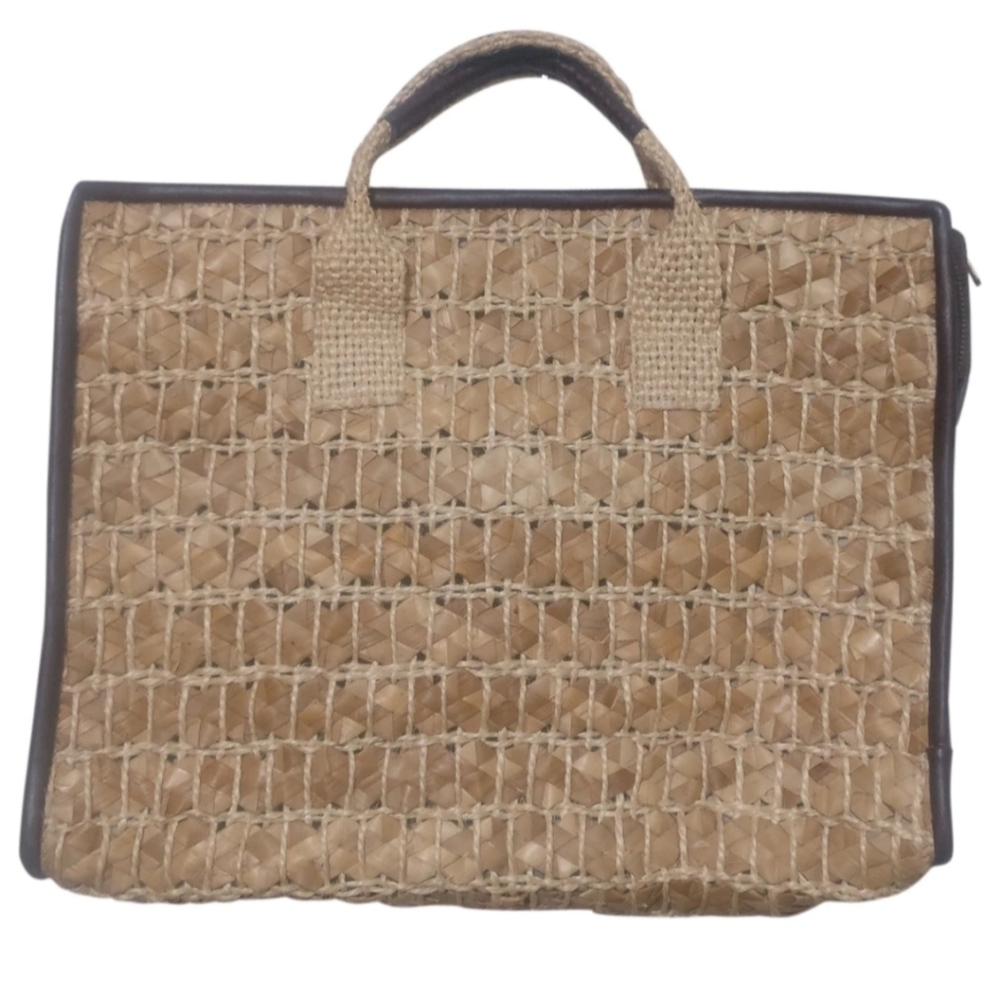 🇨🇦 Vintage 70s Roslyn of Barbados hand woven bag